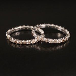 18K 2.02 CTW Diamond Eternity Bands